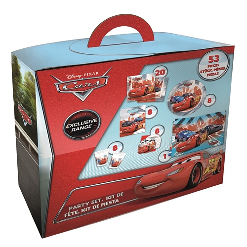 Disney cars - party-koffer street racers