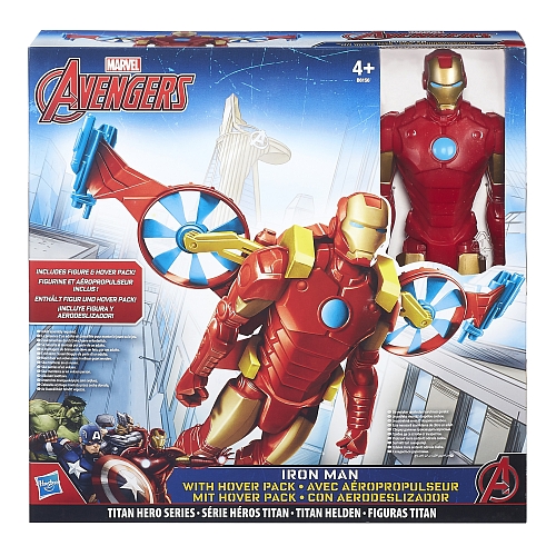 The avengers - titan hero series; iron man met hover pack