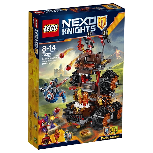 Lego nexo knights - 70321 general magmar's siege machine of doom