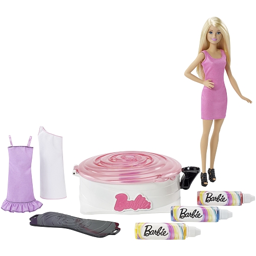 Barbie - spin art designer en pop